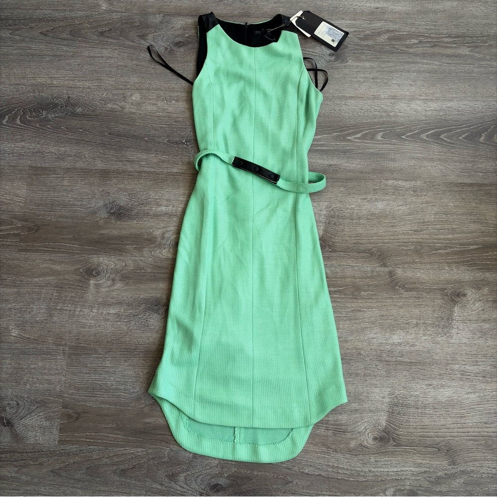✨NWT✨rag & bone Lotus Green Belted Dress